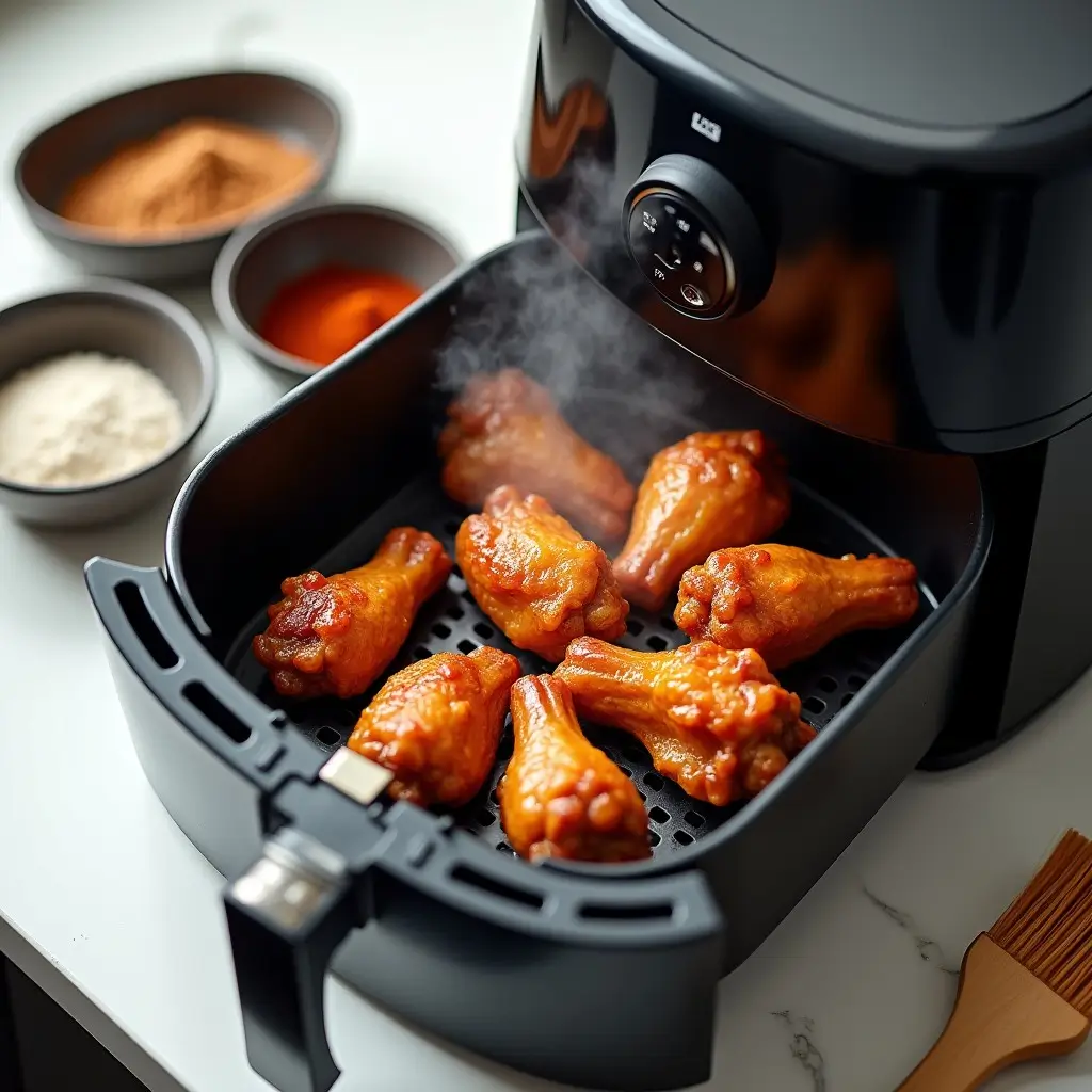Air Fryer Frozen Chicken Wings Recipe