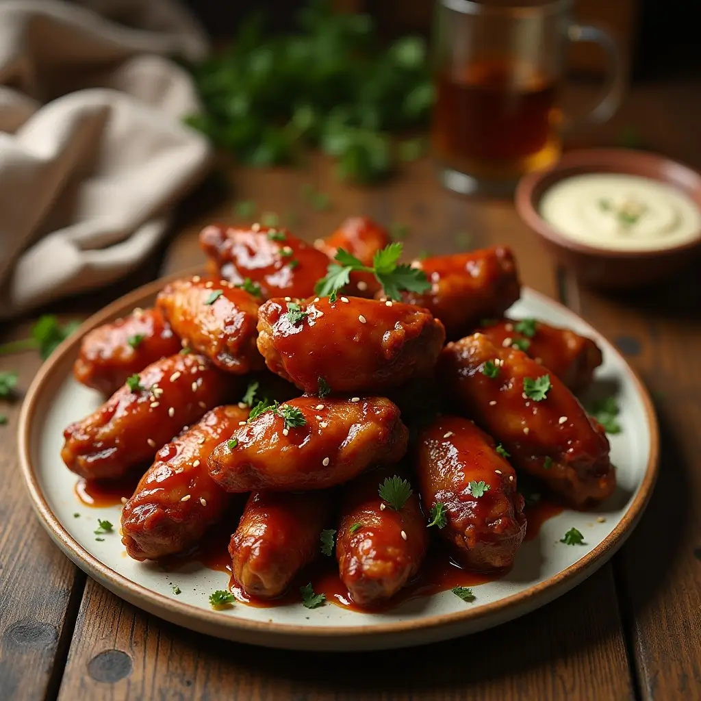 Air Fryer Frozen Chicken Wings Recipe