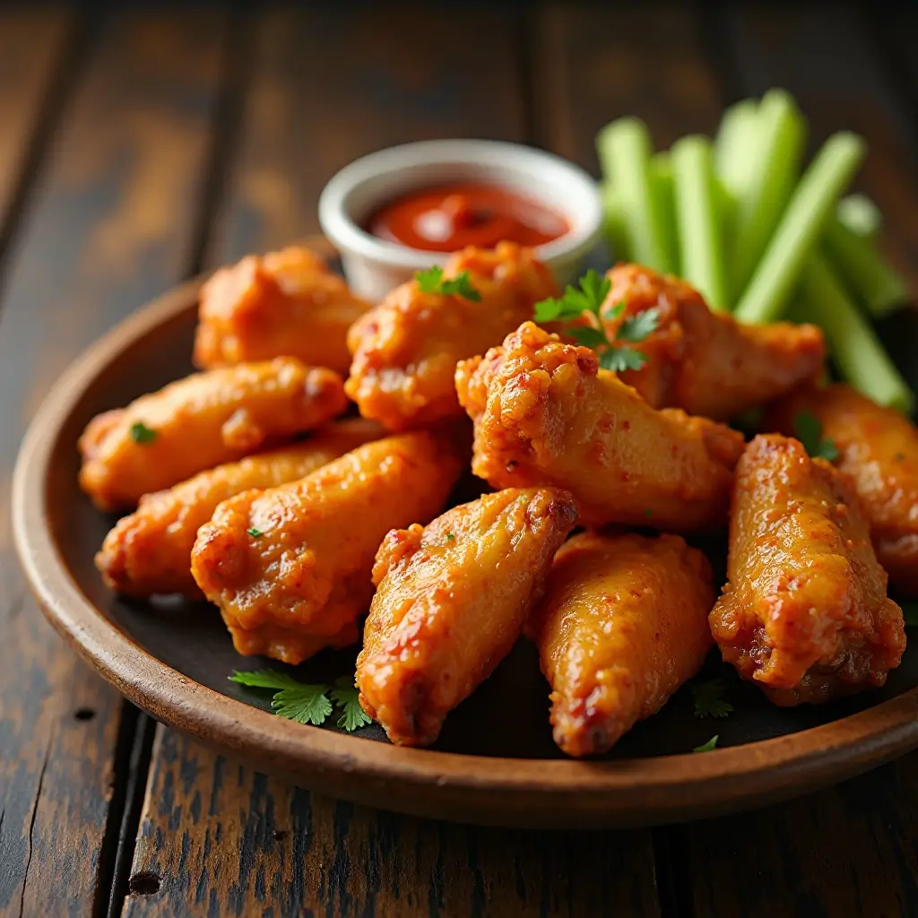 Air Fryer Frozen Chicken Wings Recipe