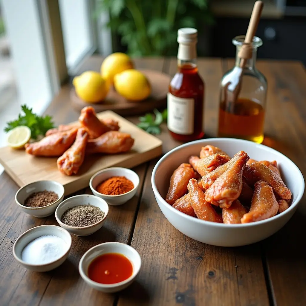 Air Fryer Frozen Chicken Wings Recipe