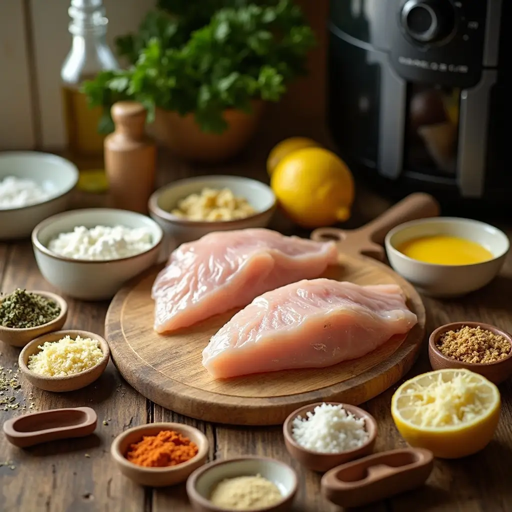 chicken cutlet recipe air fryer