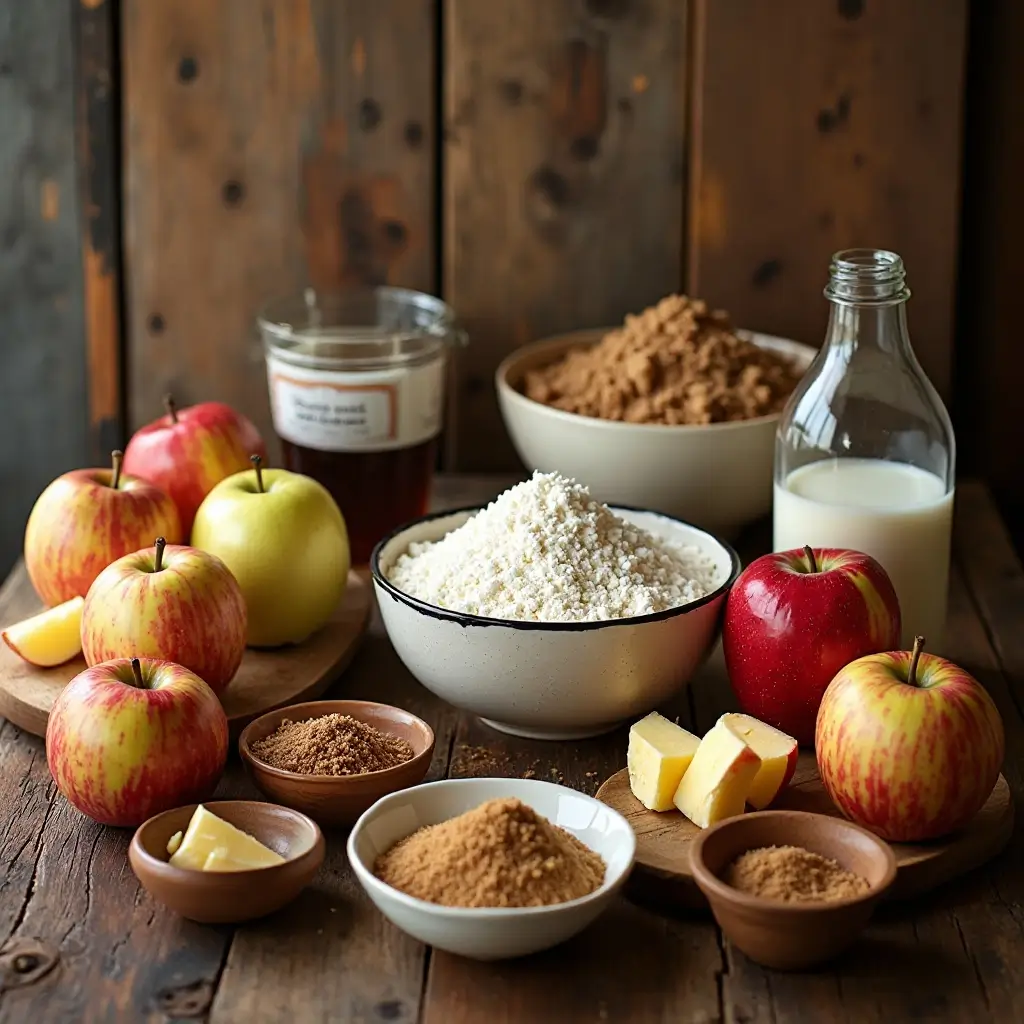 Air Fryer Apple Cake
