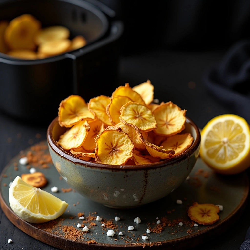 Air Fryer Banana Chips