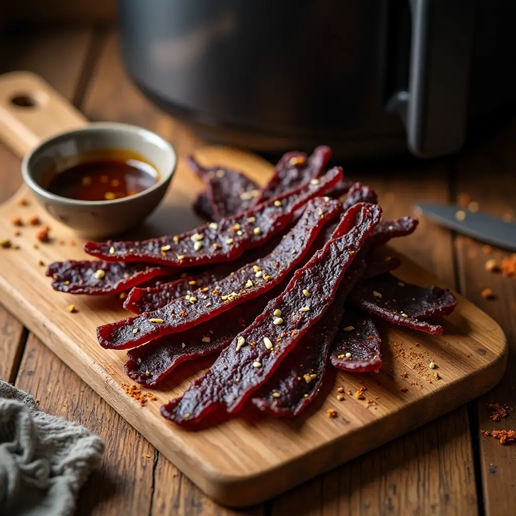Air Fryer Beef Jerky
