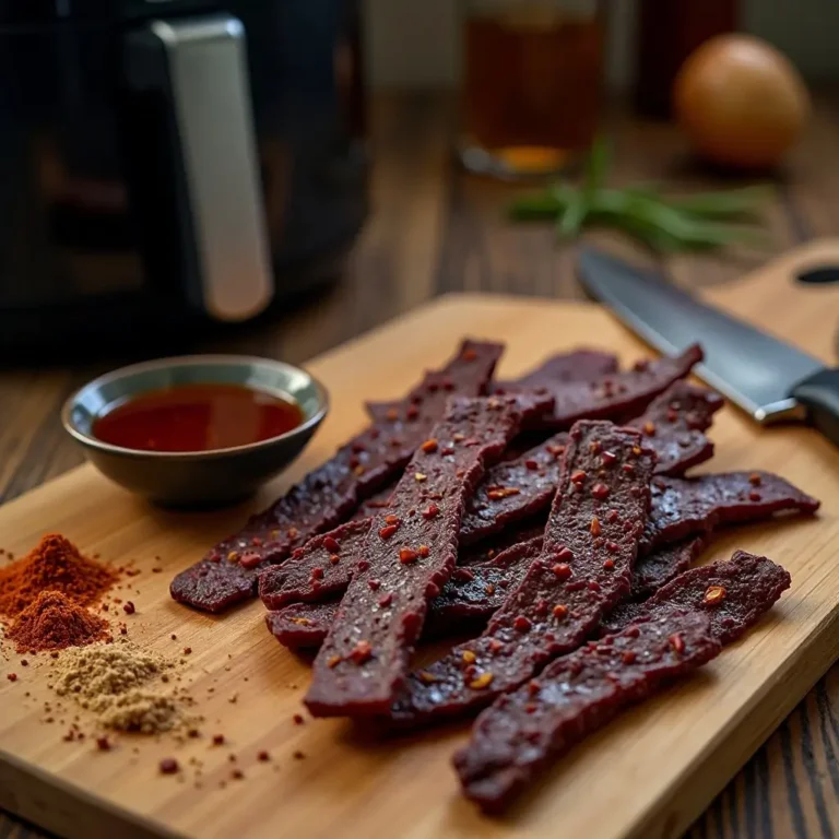 Air Fryer Beef Jerky