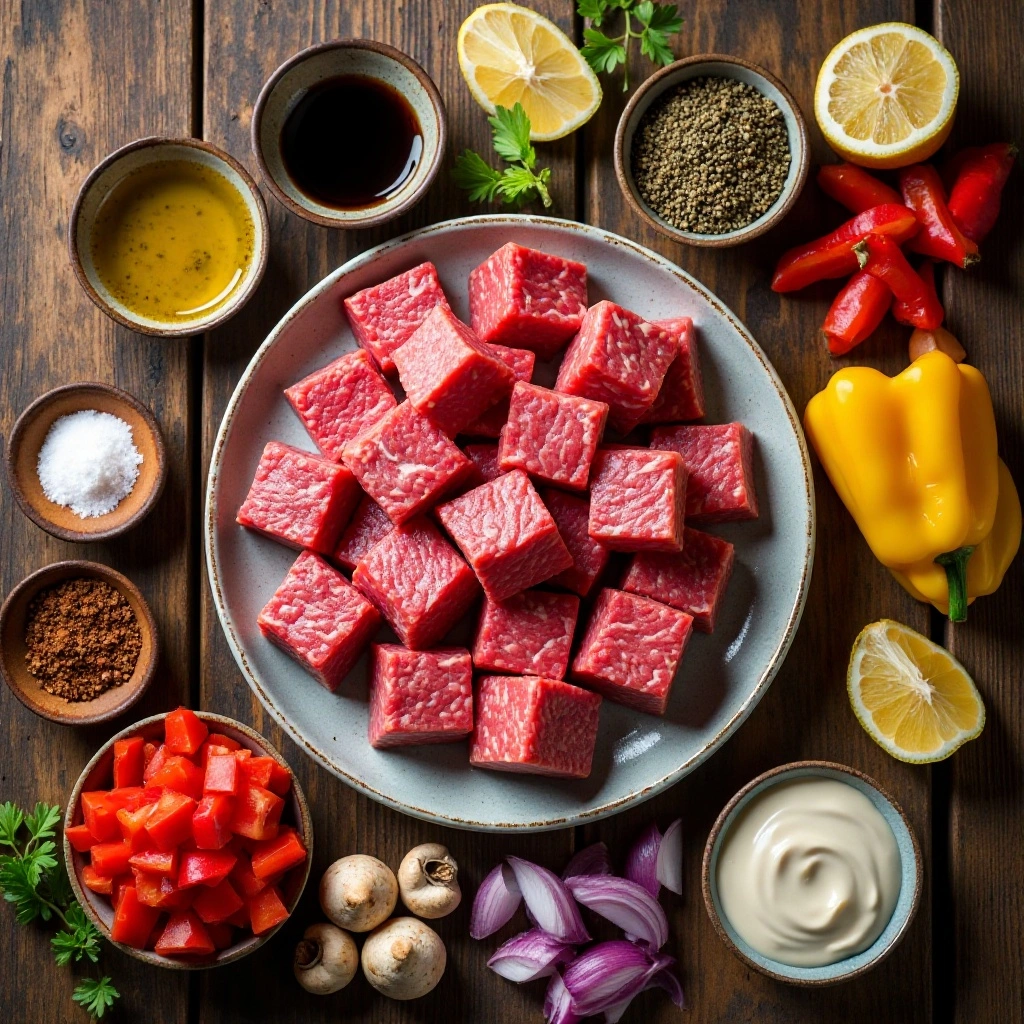 Air Fryer Beef Kabobs