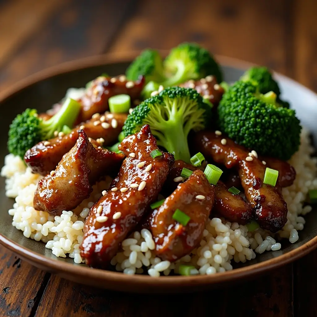 Air Fryer Beef and Broccoli