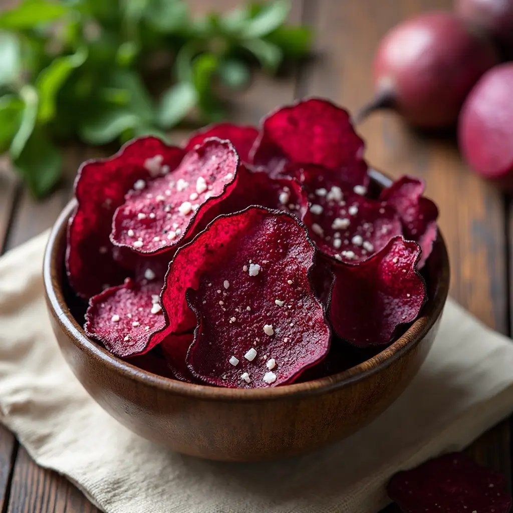 Air Fryer Beets Chips