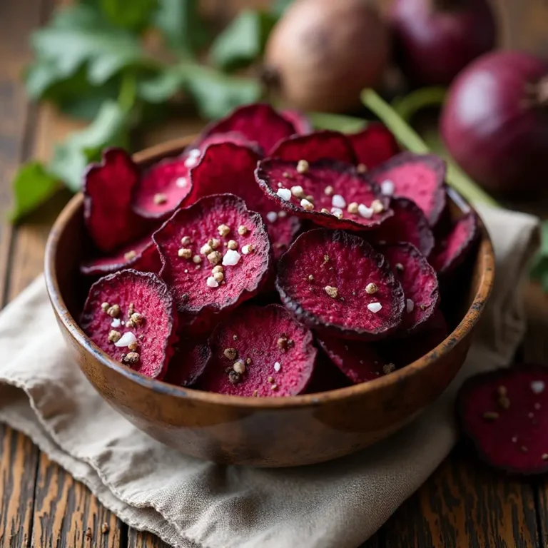 Air Fryer Beets Chips