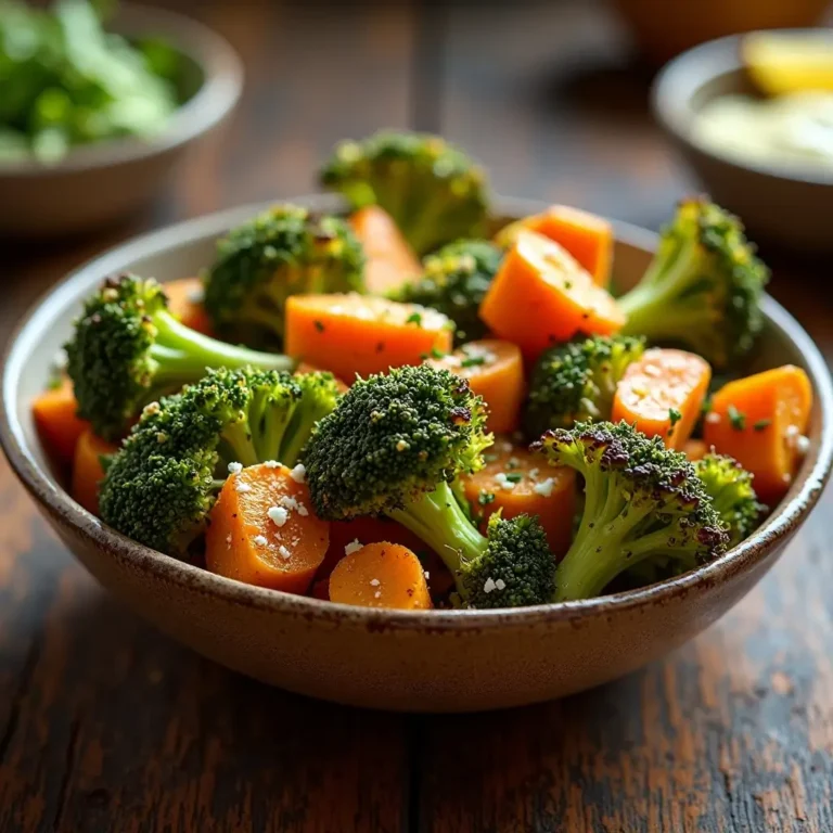Air Fryer Broccoli and Carrots