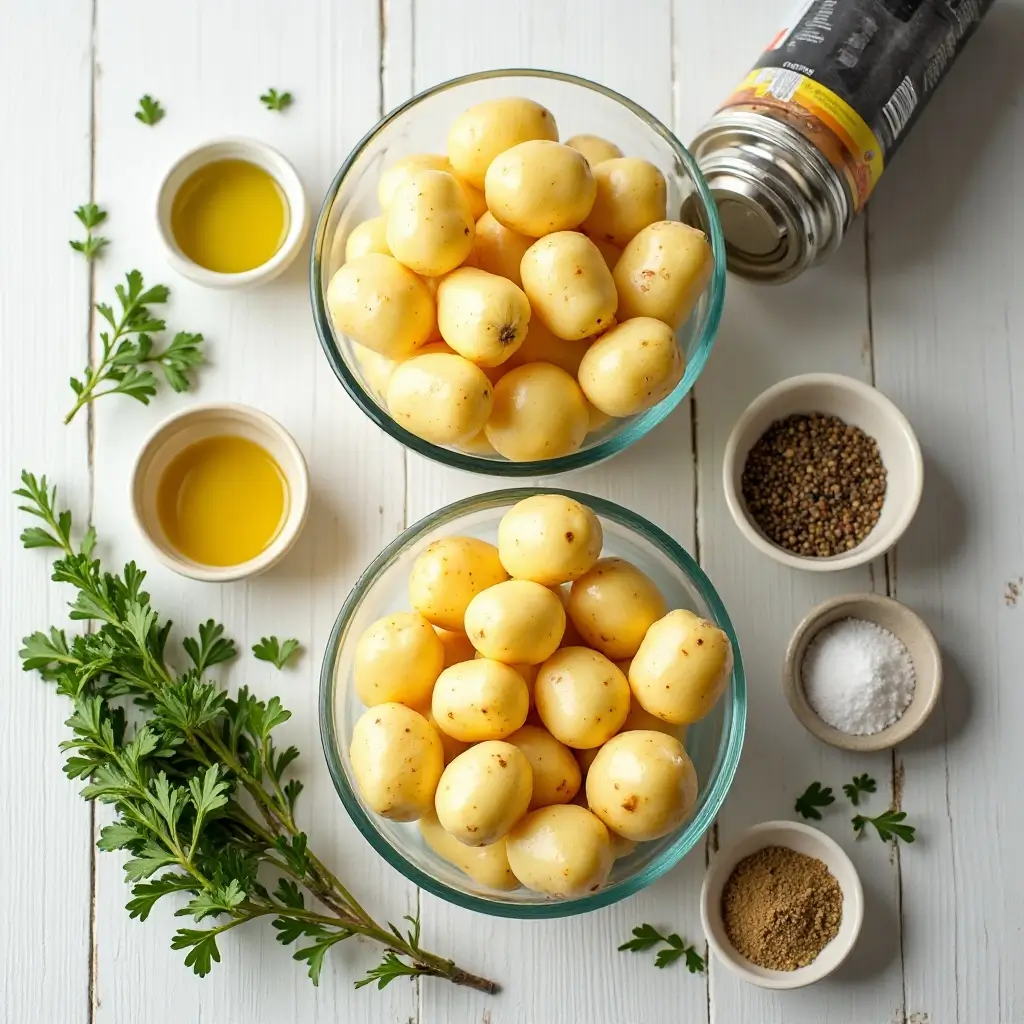 Air Fryer Canned Potatoes