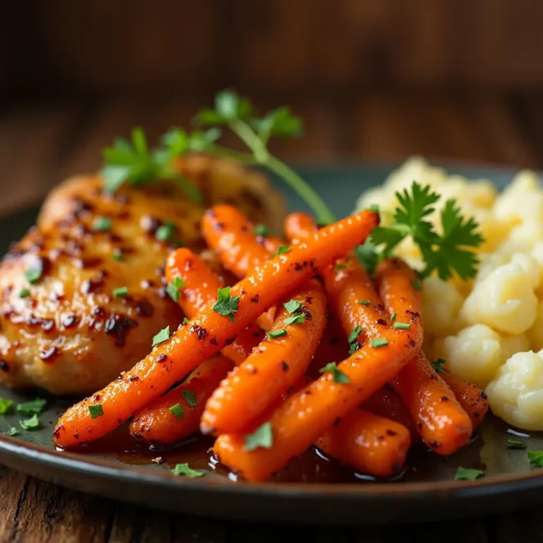 Air Fryer Carrots Honey