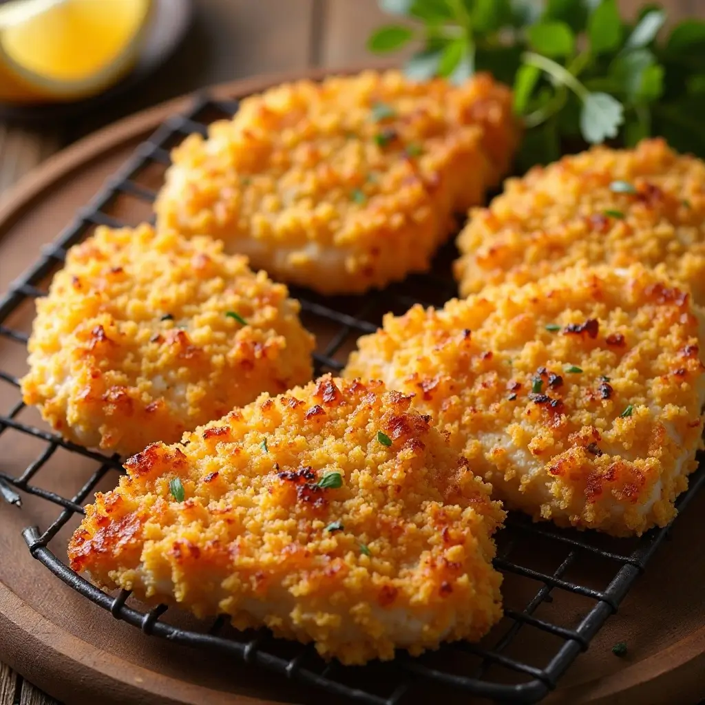 Air Fryer Chicken Cutlets