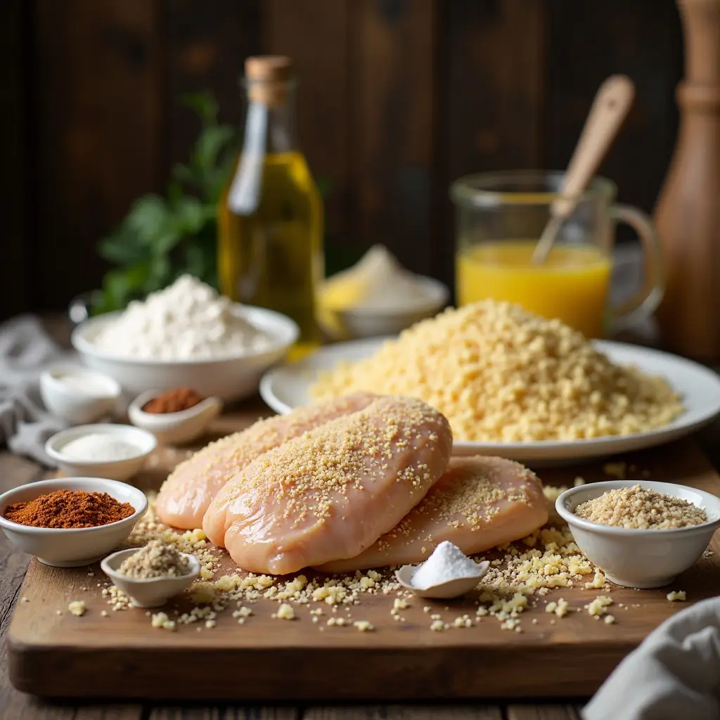 Air Fryer Chicken Cutlets