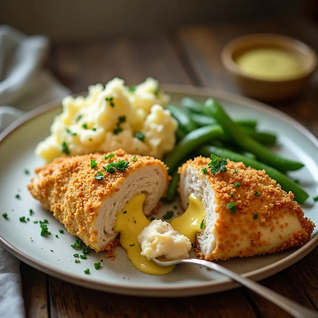 Air Fryer Chicken Kiev