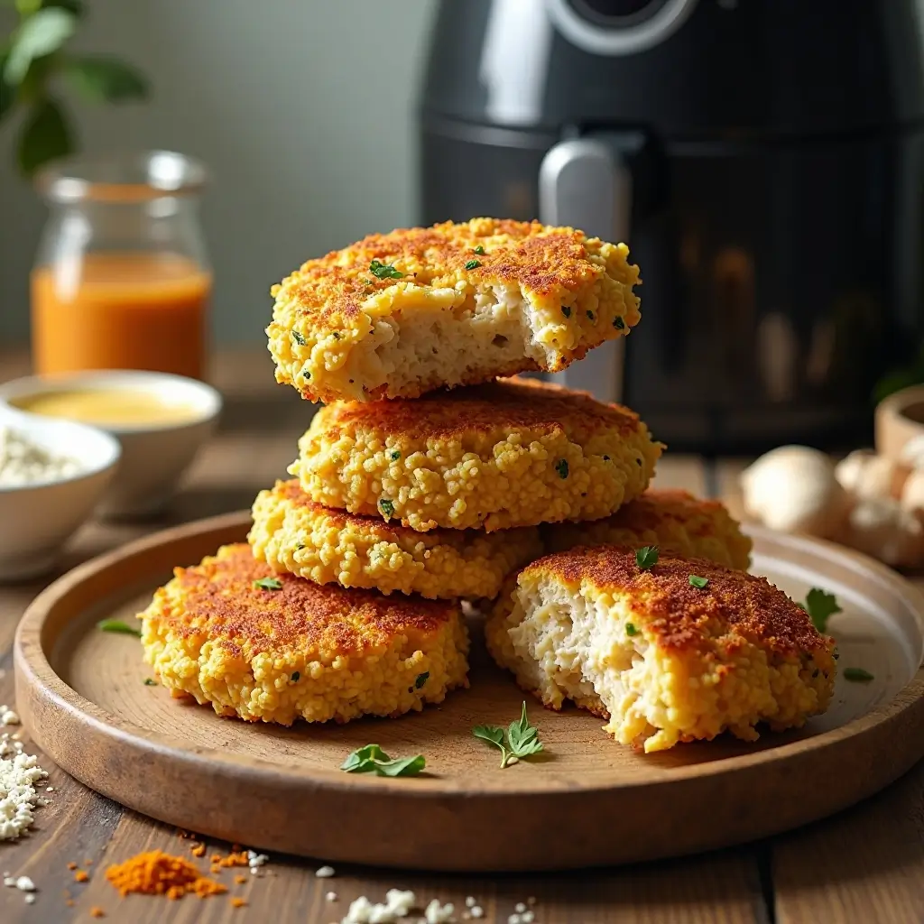 Air Fryer Chicken Patty