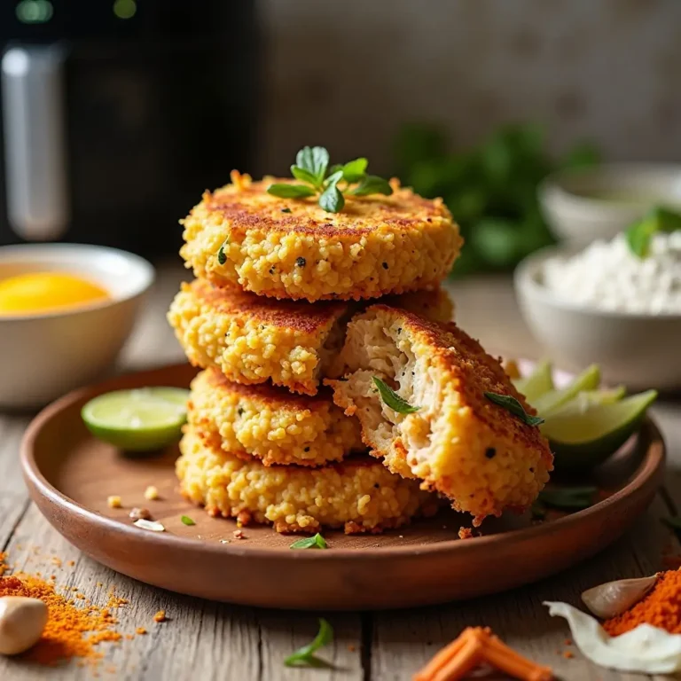 Air Fryer Chicken Patty