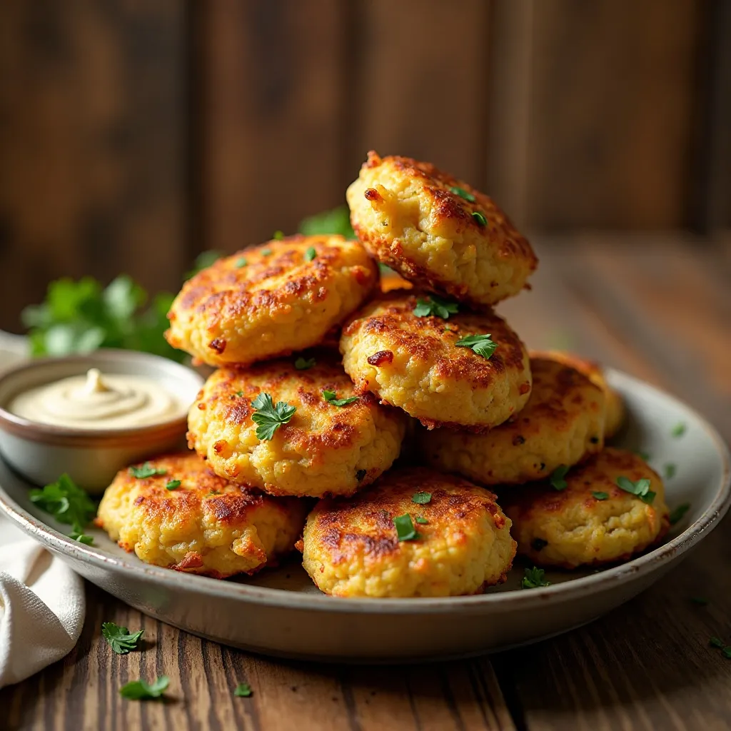 Air Fryer Chicken Rissoles