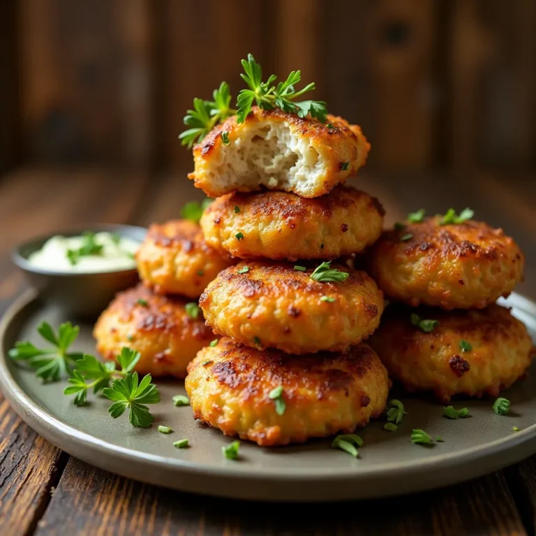 Air Fryer Chicken Rissoles