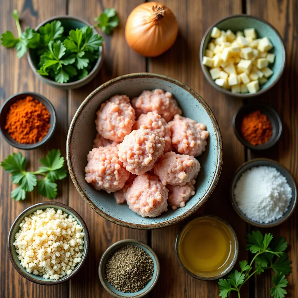 Air Fryer Chicken Rissoles