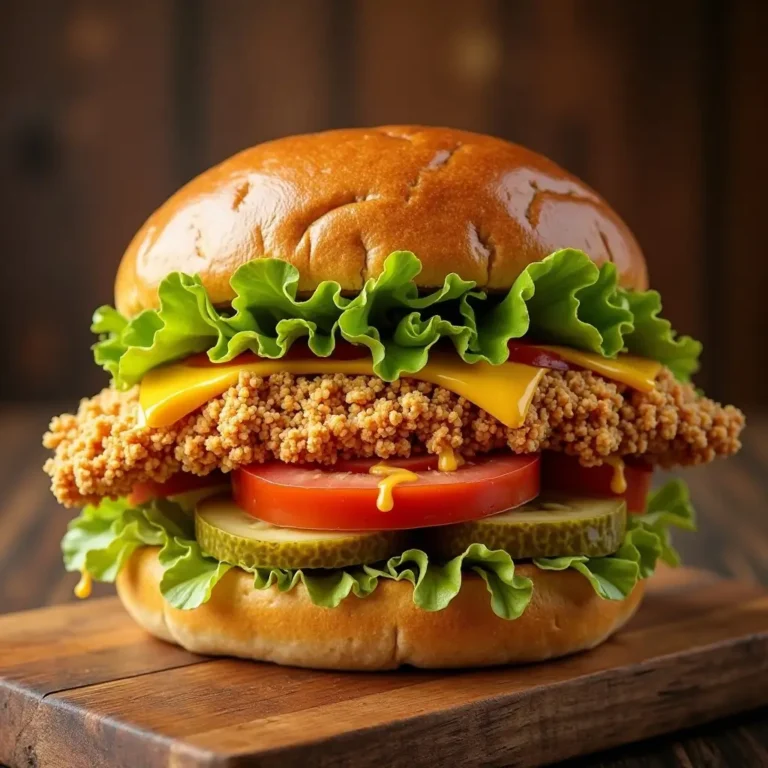 Air Fryer Chicken Sandwich
