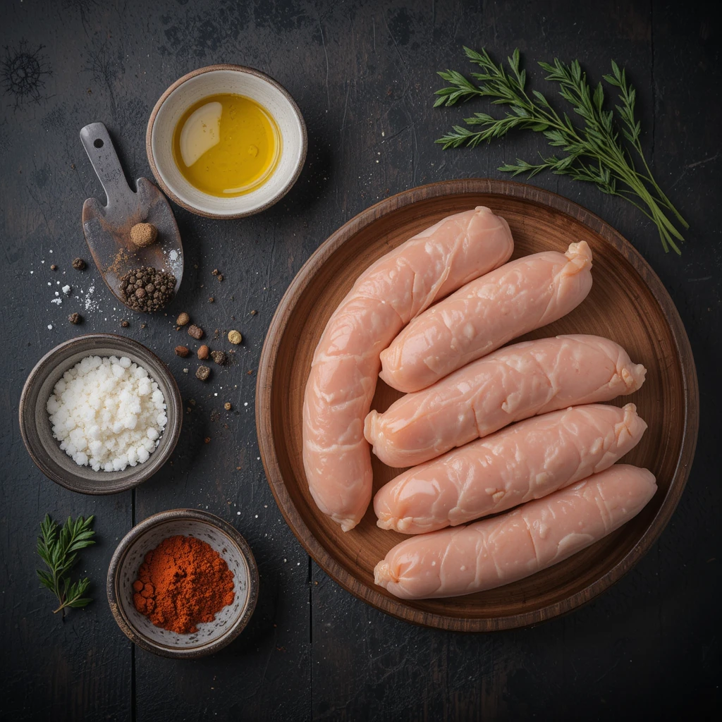 Air Fryer Chicken Sausage