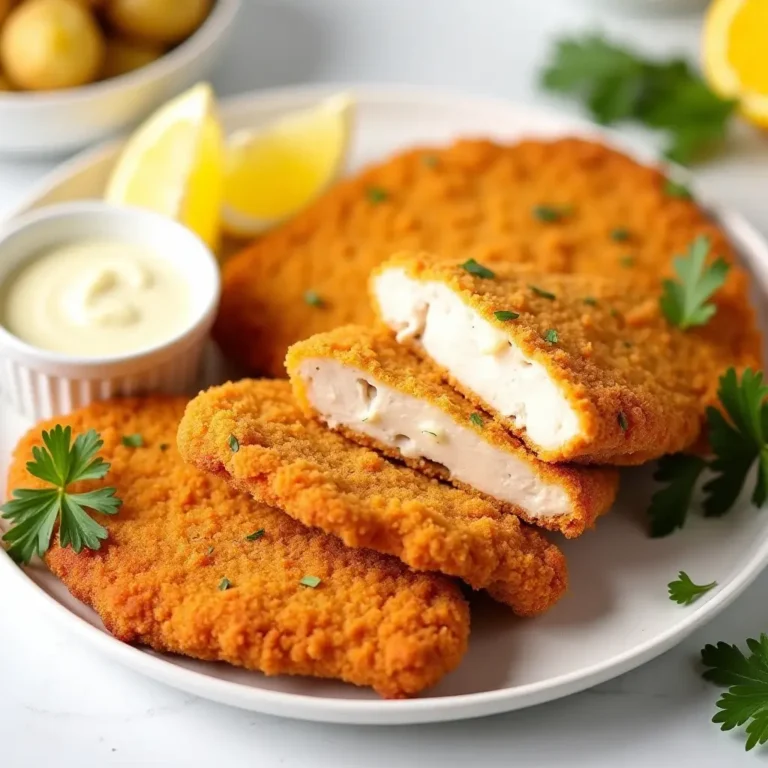 Air Fryer Chicken Schnitzel