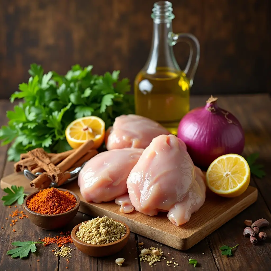 Air Fryer Chicken Shawarma