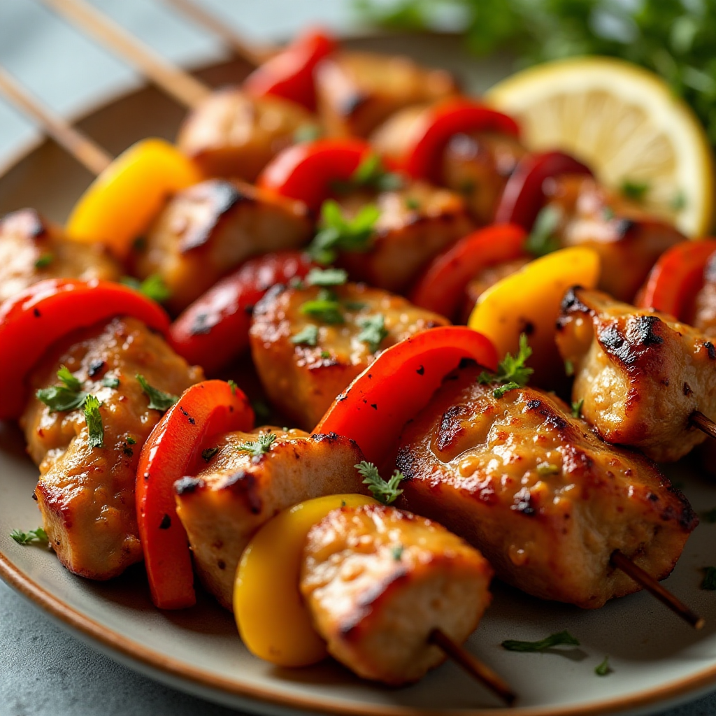 Air Fryer Chicken Skewers