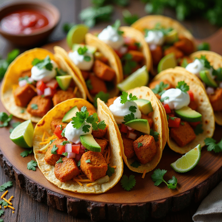 Air Fryer Chicken Tacos
