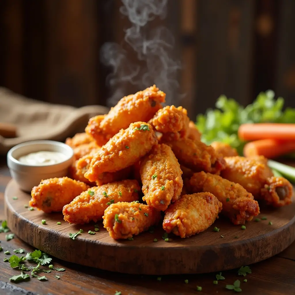 Air Fryer Chicken Wings Cornstarch