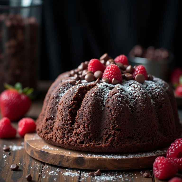 Air Fryer Chocolate Cake