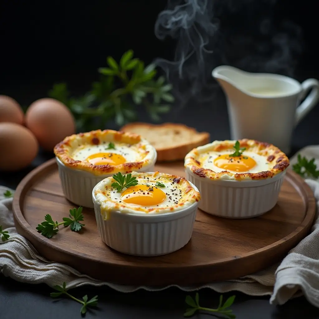 Air Fryer Eggs Ramekin