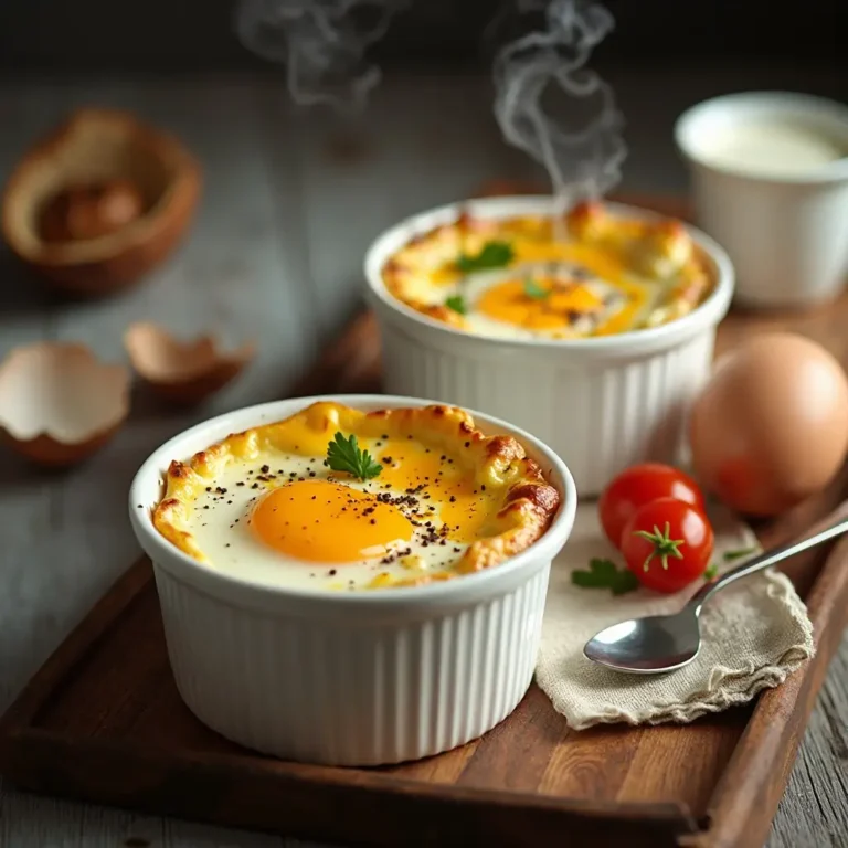 Air Fryer Eggs Ramekin