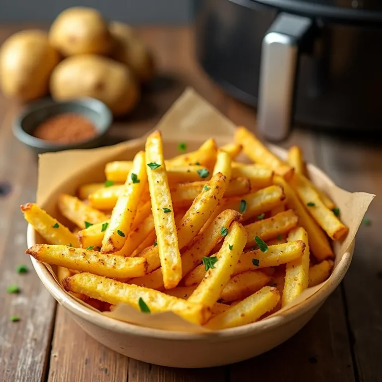 Air Fryer French Fries No Oil