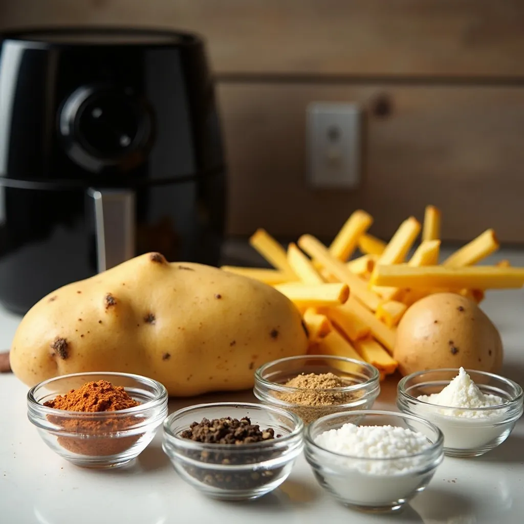 Air Fryer French Fries No Oil