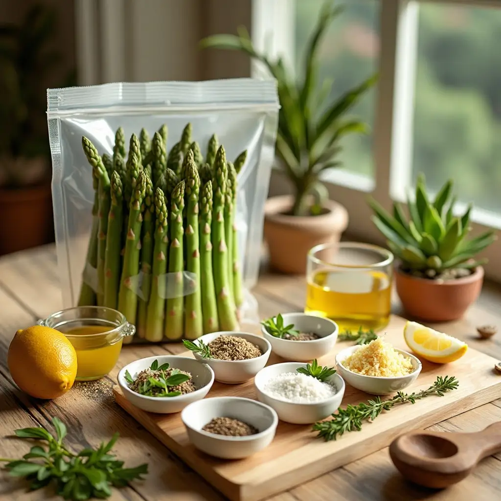 Air Fryer Frozen Asparagus