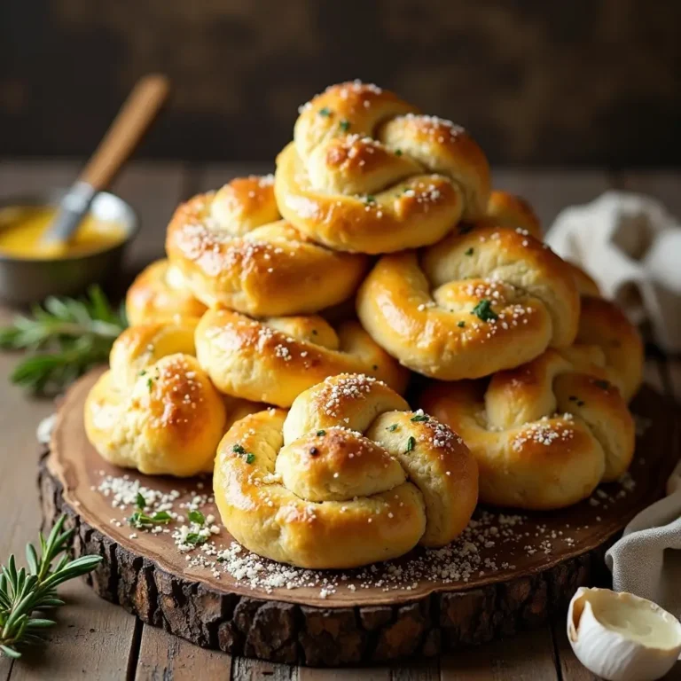 Air Fryer Garlic Knots