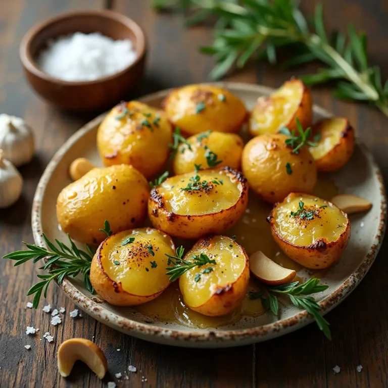 Air Fryer Garlic Potatoes