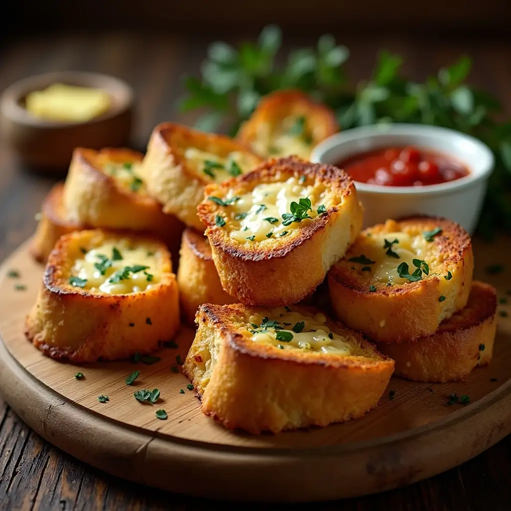 Air Fryer Garlic Toast