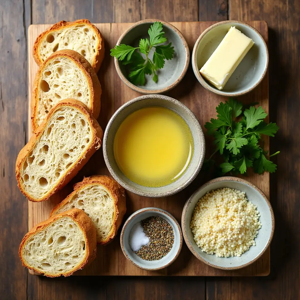 Air Fryer Garlic Toast