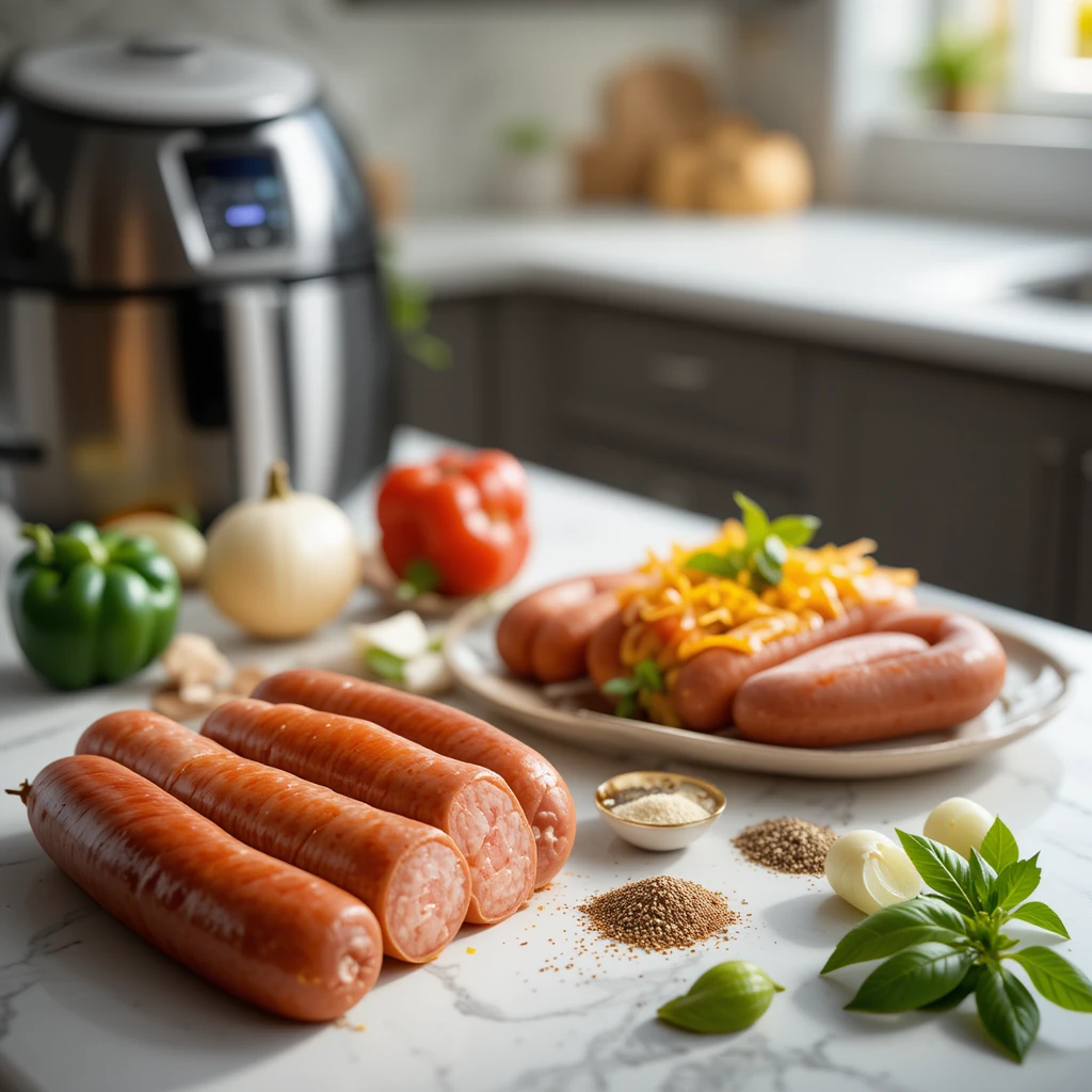 Air Fryer Italian Sausage