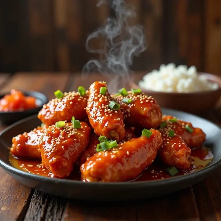 Air Fryer Korean Chicken