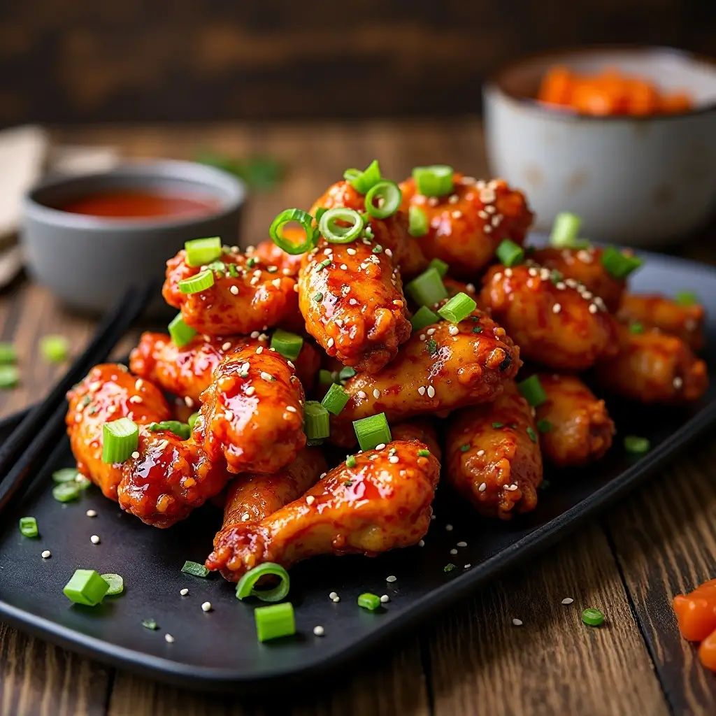 Air Fryer Korean Chicken Wings