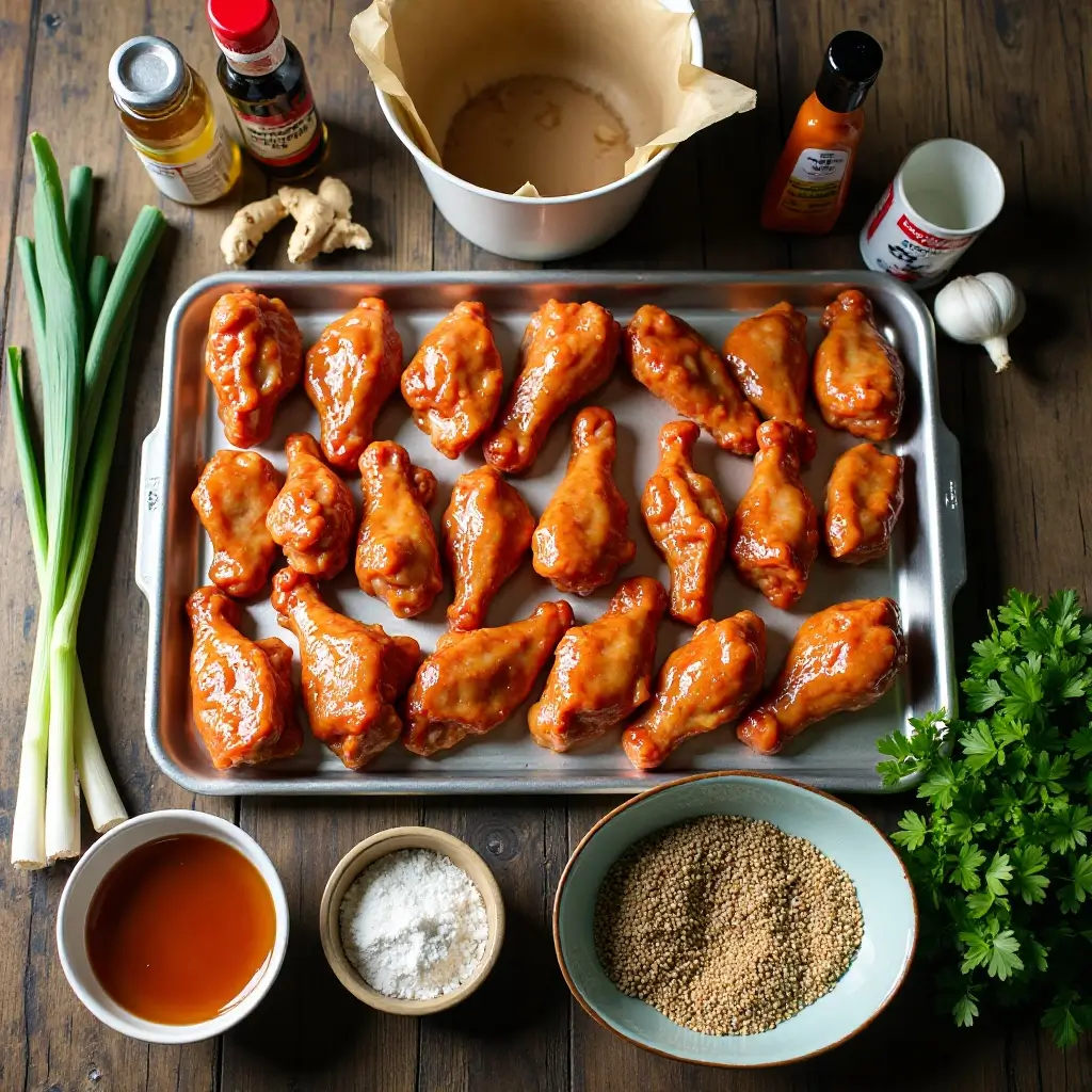 Air Fryer Korean Chicken Wings