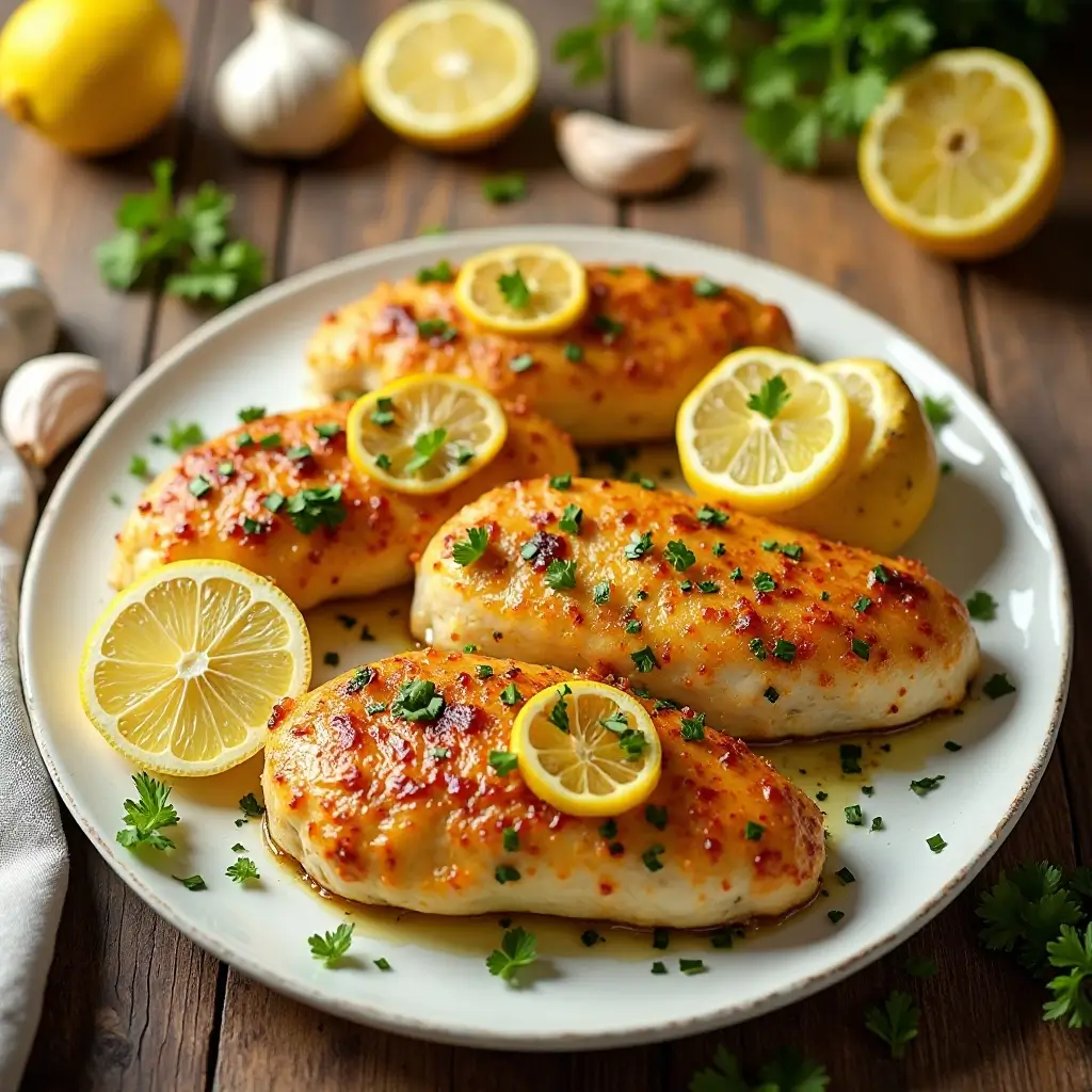 Air Fryer Lemon Chicken