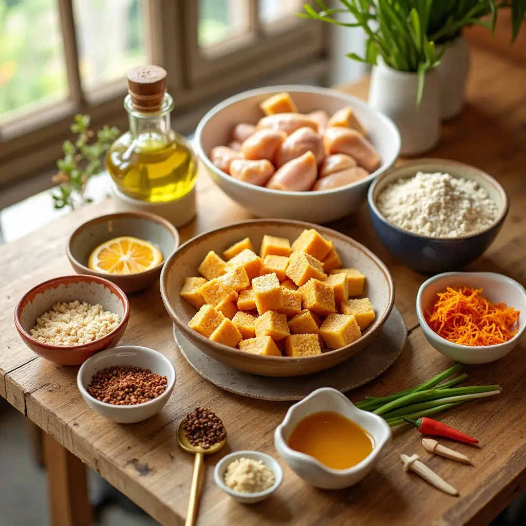 Air Fryer Orange Chicken