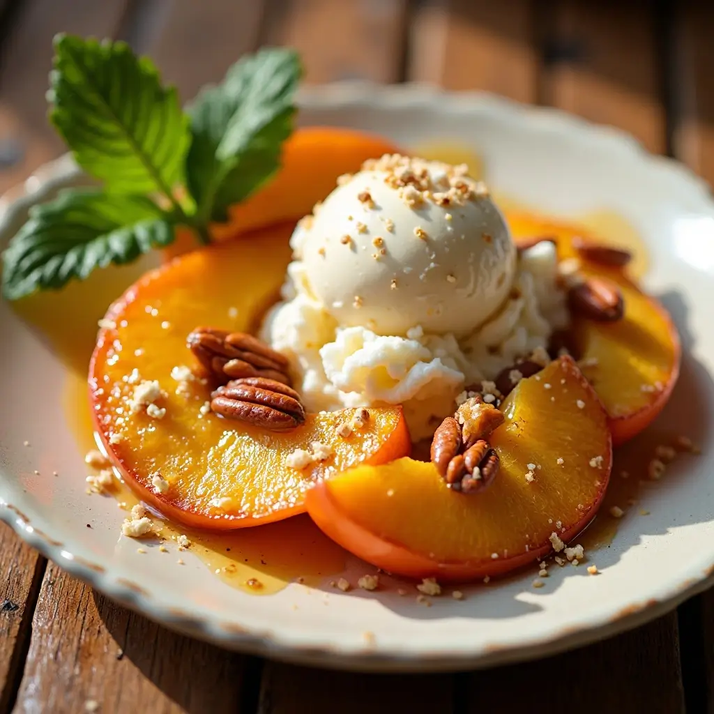 Air Fryer Peach