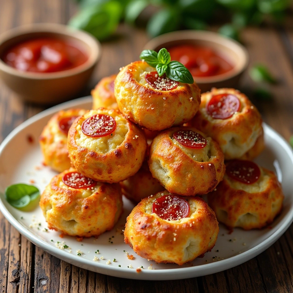 Air Fryer Pizza Bites