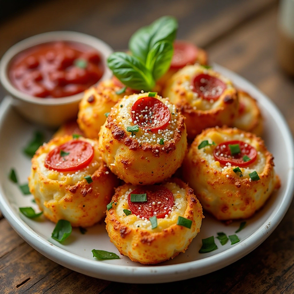Air Fryer Pizza Bites